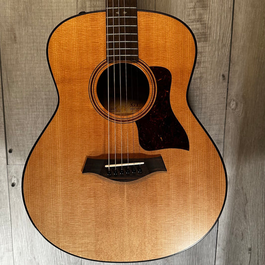 Front view of Used 2020 Taylor GTe Urban Ash w/Aero Case