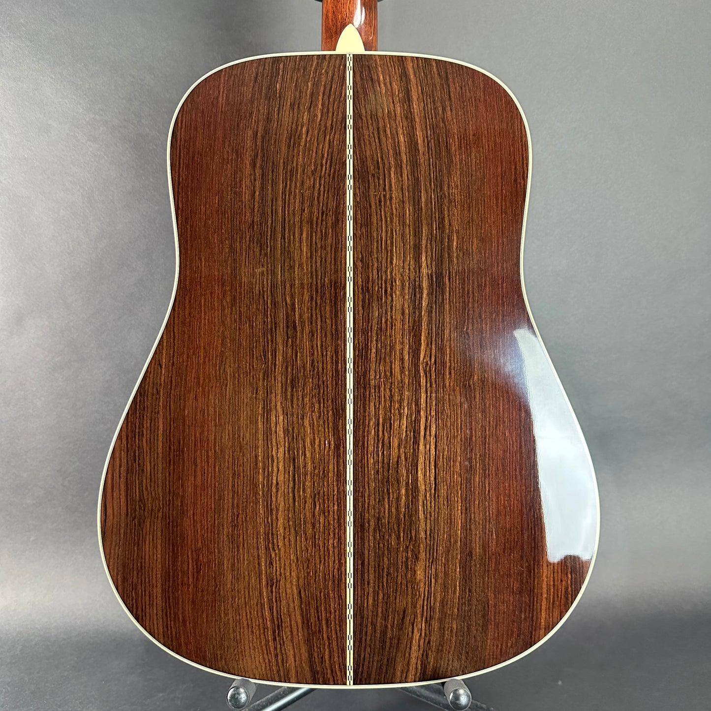 Back of Used Martin D-28 Natural.