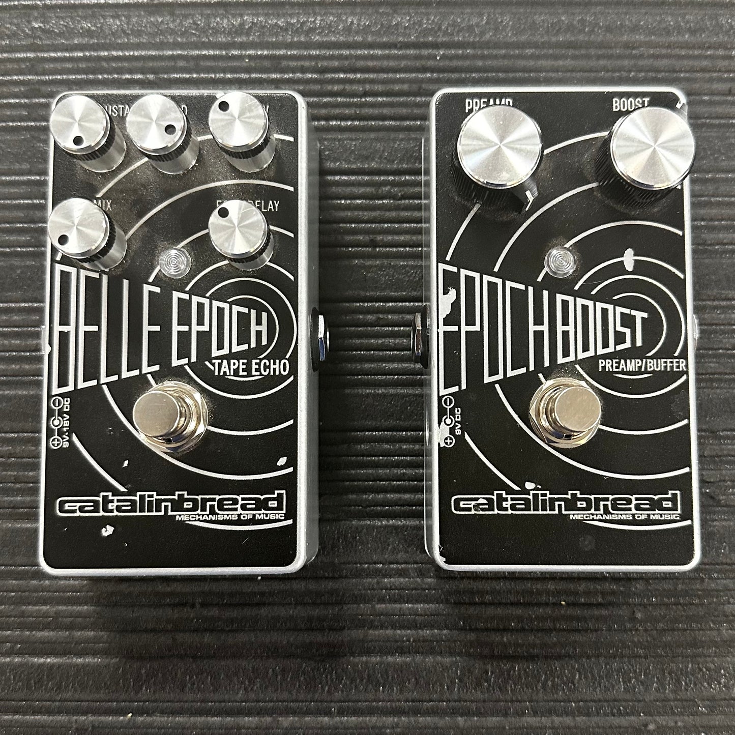 Top view of Used Catalinabread Epoch Box Set w/ Belle Epoch & Epoch Boost w/box 