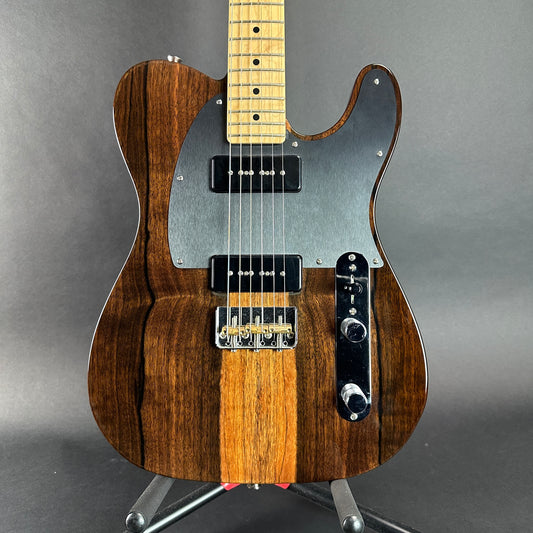 Front of Used 2017 Fender Limited Edition Malaysian Blackwood Tele 90.