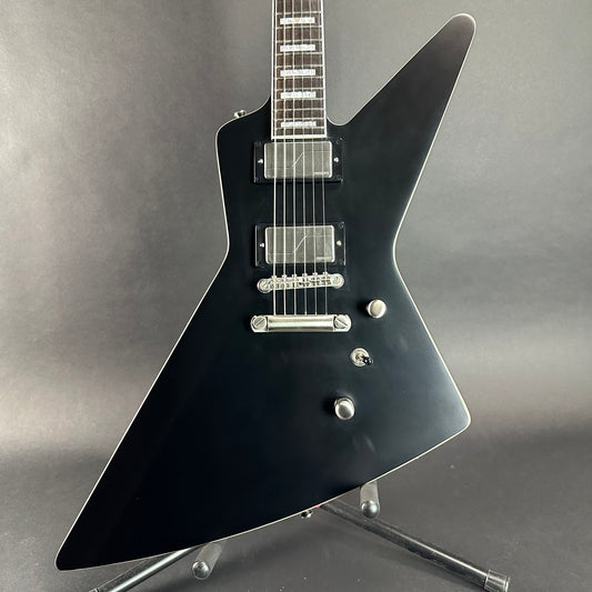Front of Used Epiphone Prophecy Extura Black.