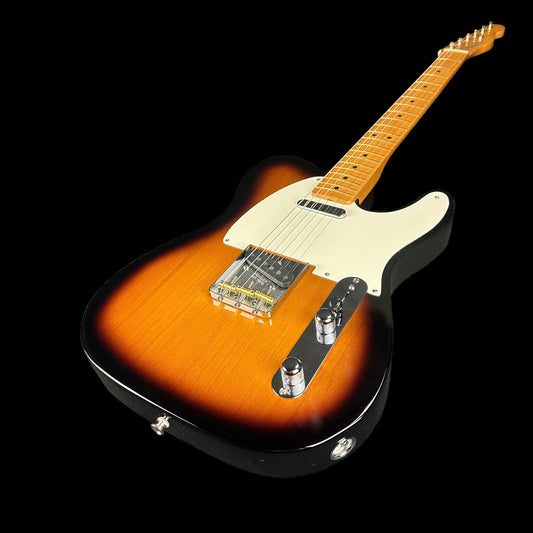 Front angle of Used Fender Vintera II 50's Nocaster 2-Tone Sunburst.