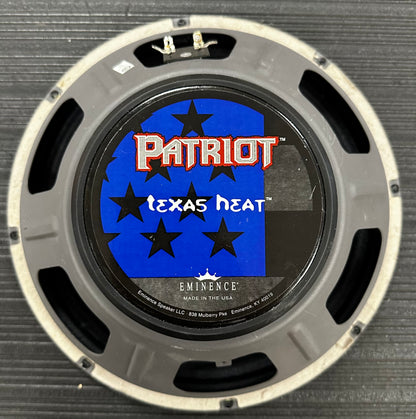 Used Eminence Patriot Texas Heat 8 Ohm 150 Watt 12" Guitar Speaker TSS2763