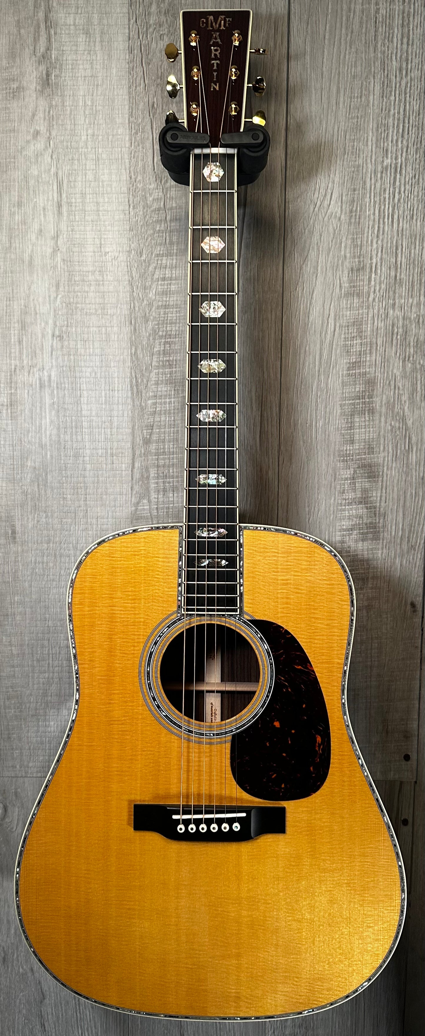 Front full view of Used 2021 Martin D-45 w/case 