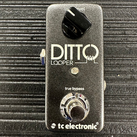 Top view of Used TC Electronic Ditto Looper Pedal w/Box 