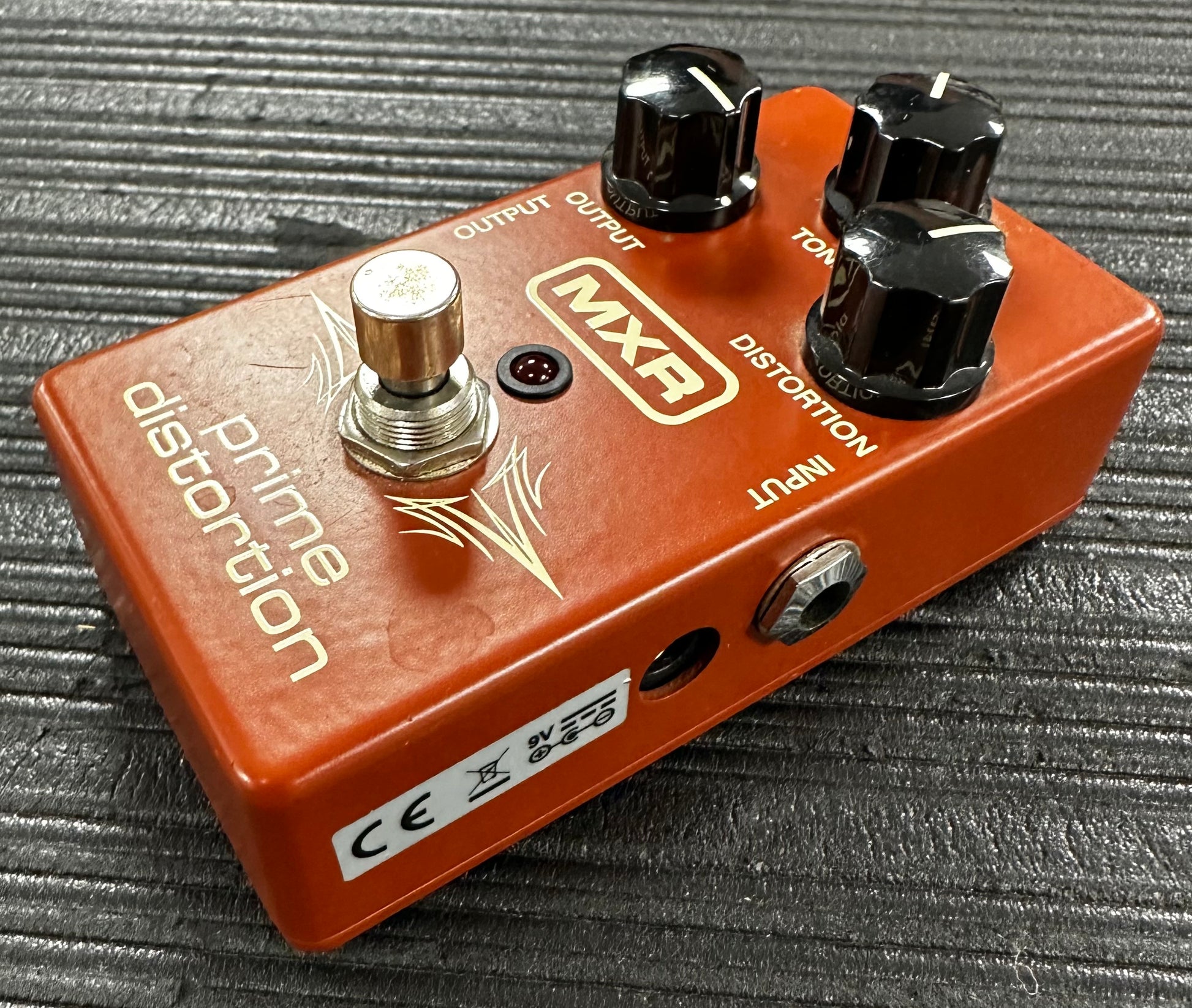 Side view of Used MXR M69 Prime Distortion Pedal 