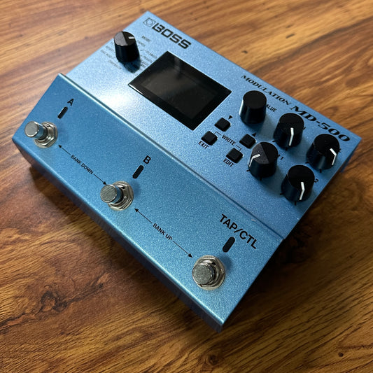 Top of Used Boss MD-500 Modulation.