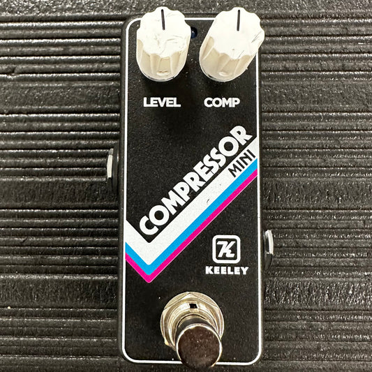Front view of Keeley Compressor Mini Pedal 