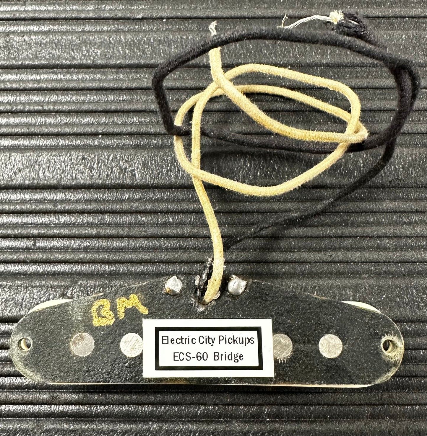 Back view of Used Electric City Pickups ECS-60 Single Coil Pickup 