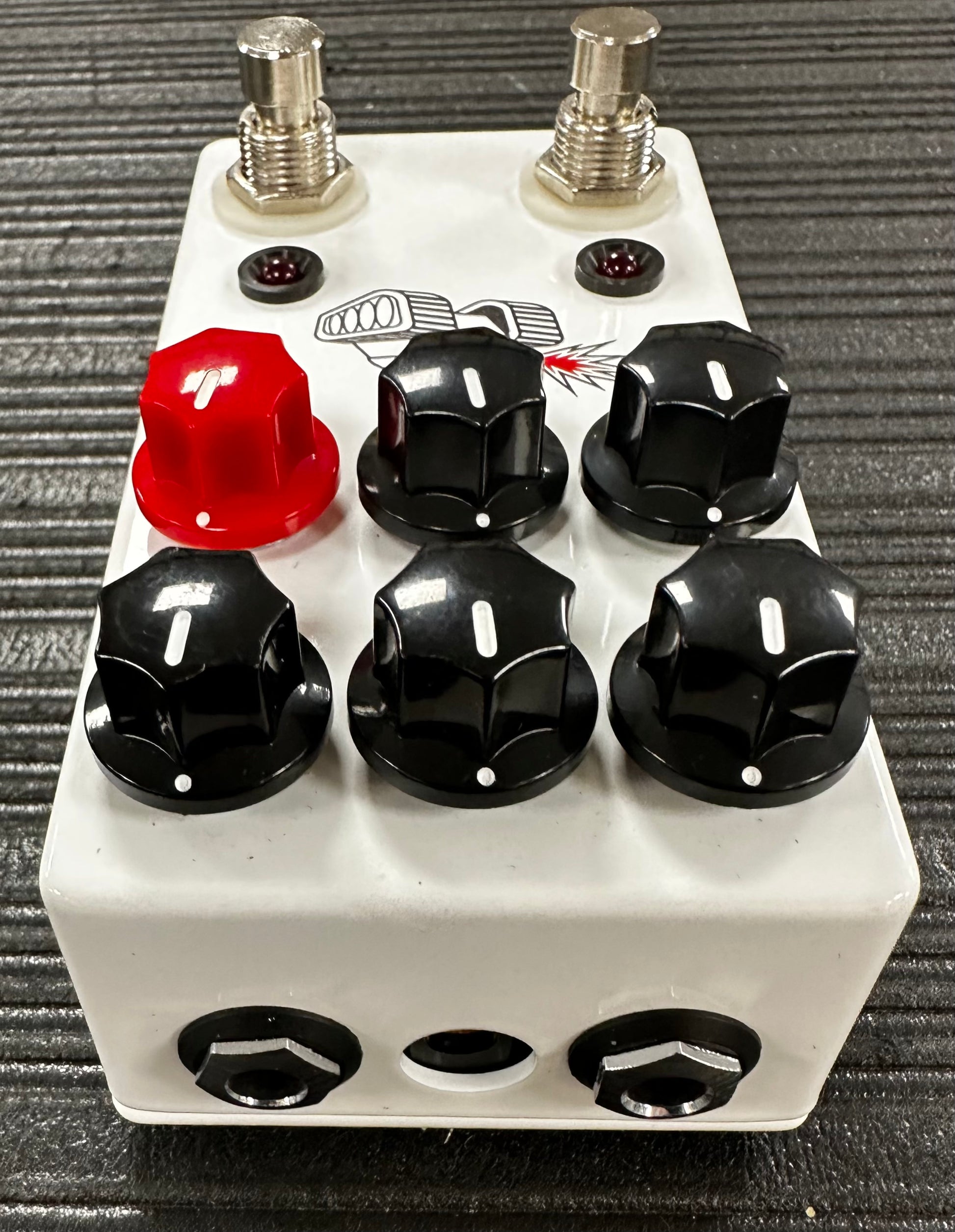 Back view of JHS Spring Tank Reverb Pedal