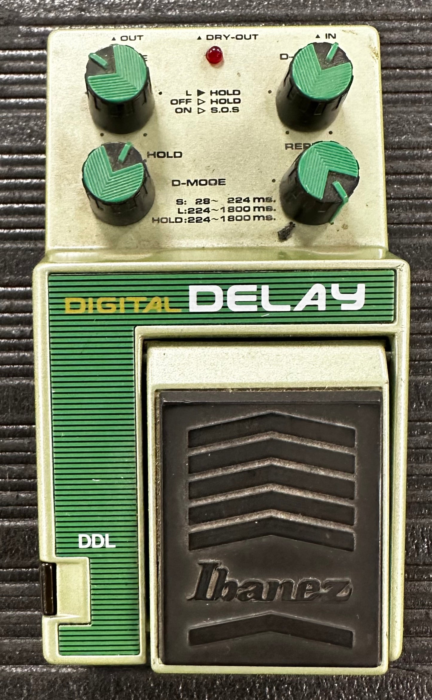 Used Vintage 1980's Ibanez DDL Digital Delay Pedal TSS2835
