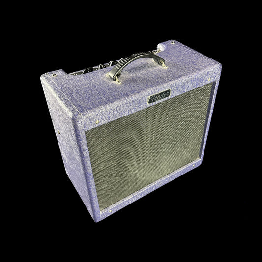 Front of Used Fender Blues Junior III Purple.