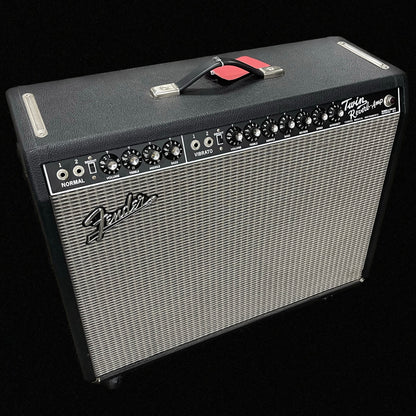 Front right angle of Used Fender '65 Twin Reverb Combo TSU15499.