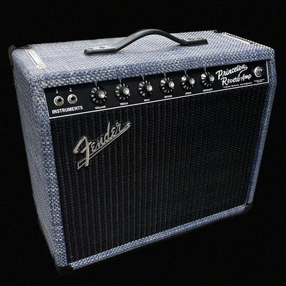 Used Fender '65 Princeton FSR Reissue Chilewich Denim 12" Alnico Blue TSU15254