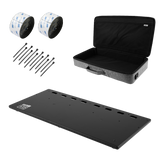 Vertex By Gator Tour Compact 27 x 13 Pedalboard with full kit.