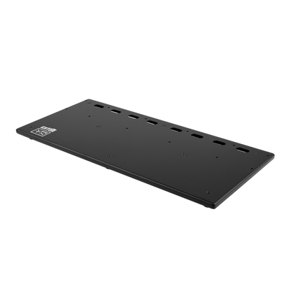 Front right angle of Vertex By Gator Tour Compact 27 x 13 Pedalboard.