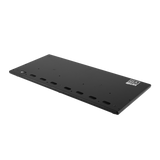 Back right angle of Vertex By Gator Tour Compact 27 x 13 Pedalboard.