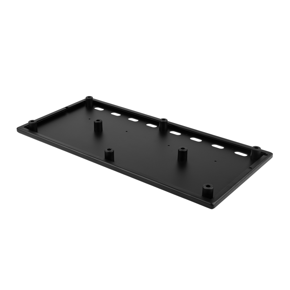 Vertex By Gator Tour Compact 27 x 13 Pedalboard flipped upside down.