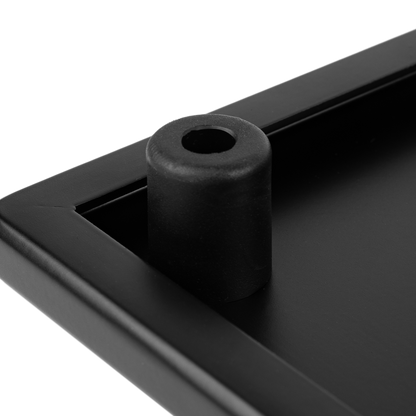 Close up of Vertex By Gator Tour Compact 27 x 13 Pedalboard foot.