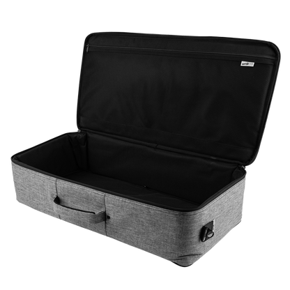 Open case for Vertex By Gator Tour Compact 27" x 13" Pedalboard & Riser.