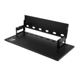 Vertex By Gator Tour Compact 27" x 13" Pedalboard & Riser opened.