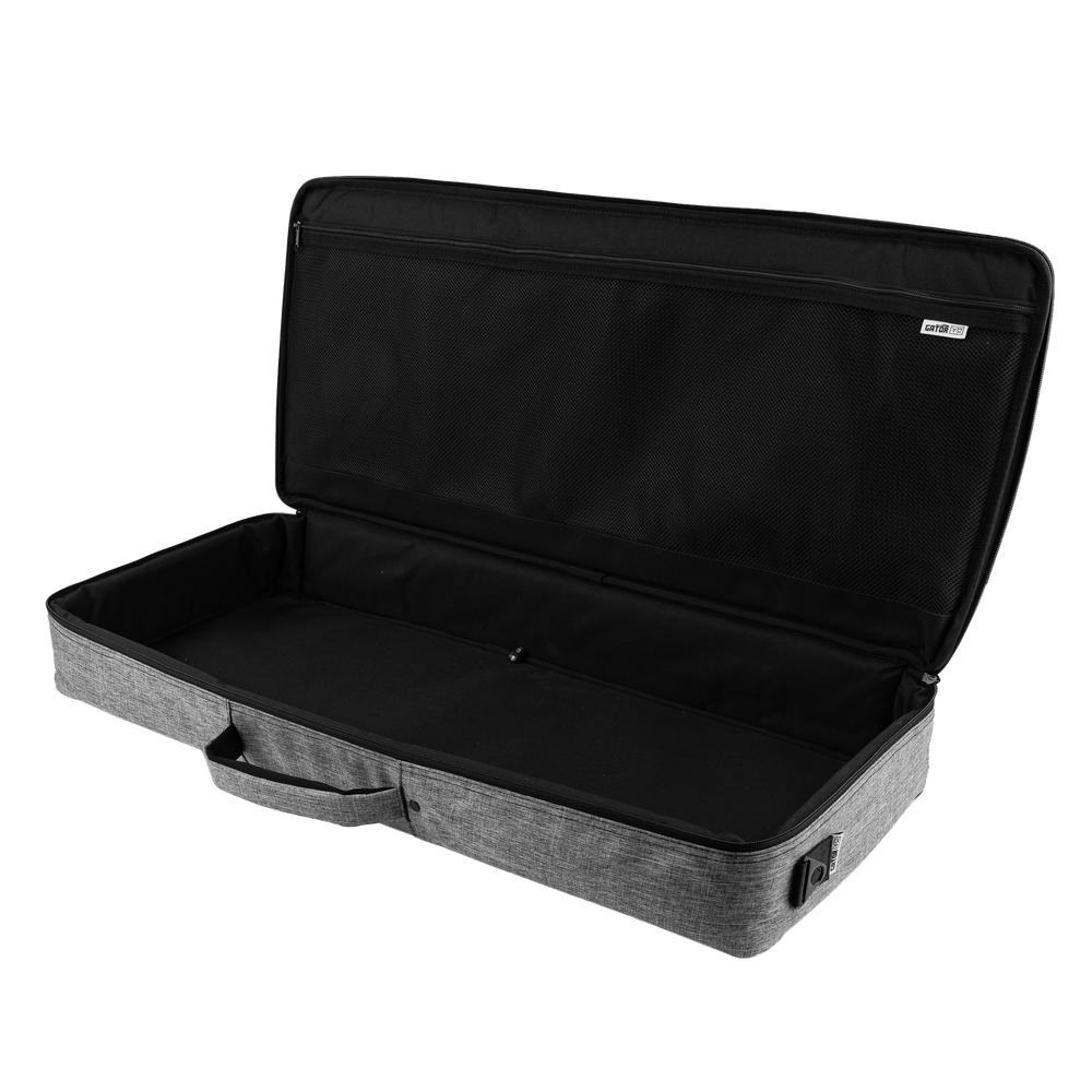 open bag of Vertex By Gator Tour Elite 31" x 13" Pedalboard.