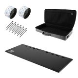 Vertex By Gator Tour Elite 31" x 13" Pedalboard with all parts.