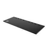 Front left angle of Vertex By Gator Tour Elite 31" x 13" Pedalboard.