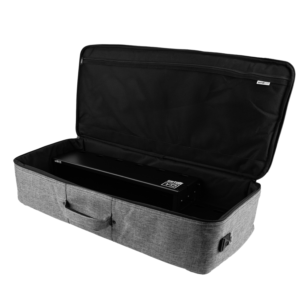 Vertex By Gator Tour Elite 31" x 13" Pedalboard & Riser in the bag.