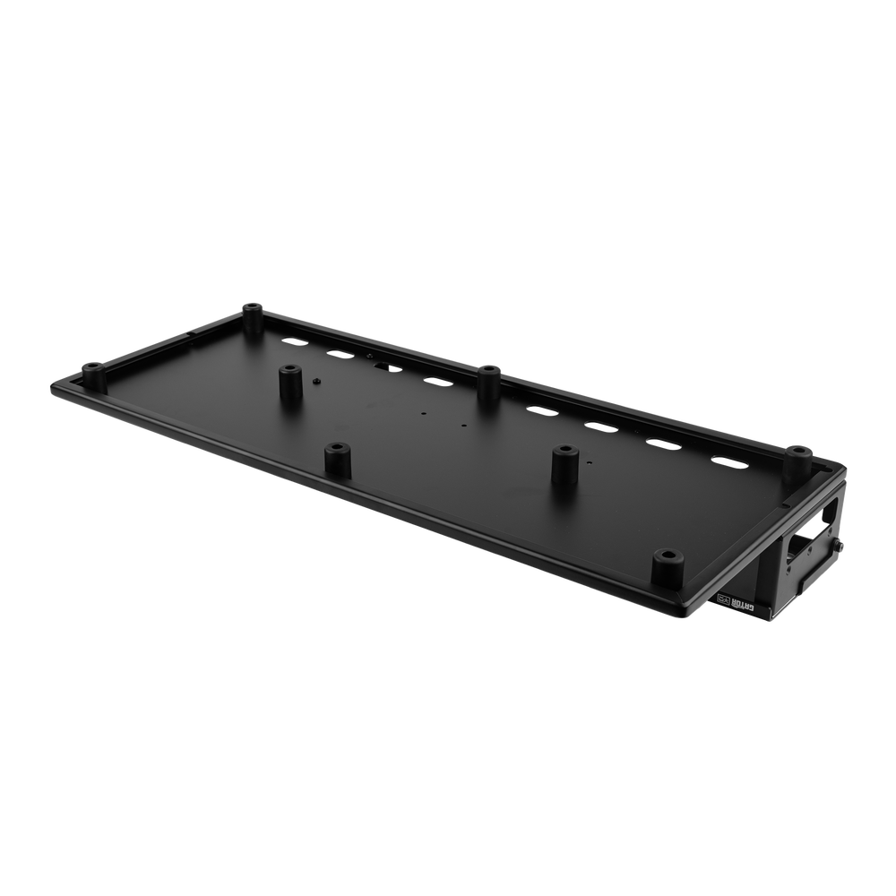 Bottom of Vertex By Gator Tour Elite 31" x 13" Pedalboard & Riser.