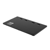 Front right angle of Vertex By Gator Travel Lite 17 x 10 Pedalboard.
