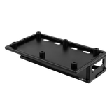 Vertex By Gator Travel Lite 17" x 10" Pedalboard and Riser upside down.