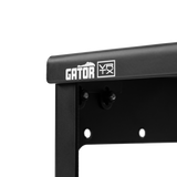 Side logo of Vertex By Gator Travel Lite 17" x 10" Pedalboard and Riser.