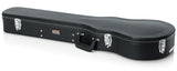 Gator GW-LPS Deluxe Wood Case for Single-Cutaway Guitars on back.