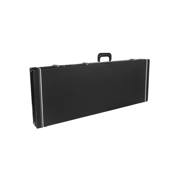 Front of Gator Deluxe Wood Case for Explorer.