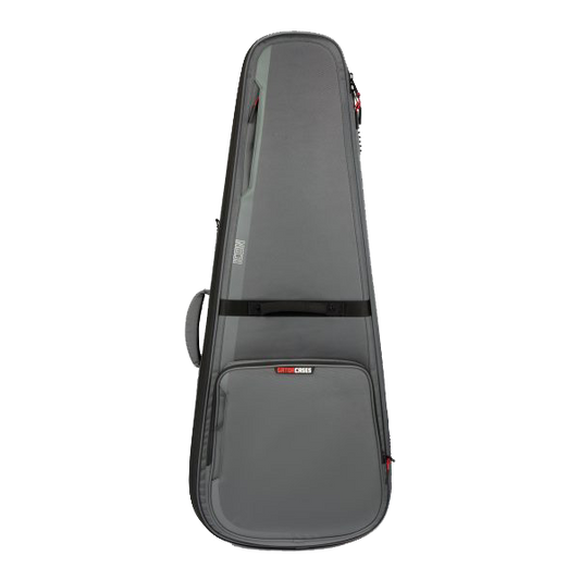Front of Gator G-ICON 335 Guitar Bag Gray.