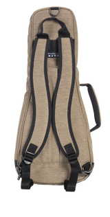 Back of Gator GT-UKE-SOP-TAN Sopran Uke Transit Bag Tan.