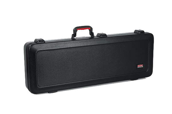 Front right angle of Gator GTSA-GTRELEC TSA Series ATA Molded Polyethylene Electric Case.