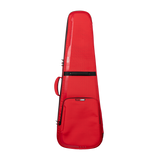 Front of Gator ICON Limited 25th Anniversary Bag for Electric Guitars Red.