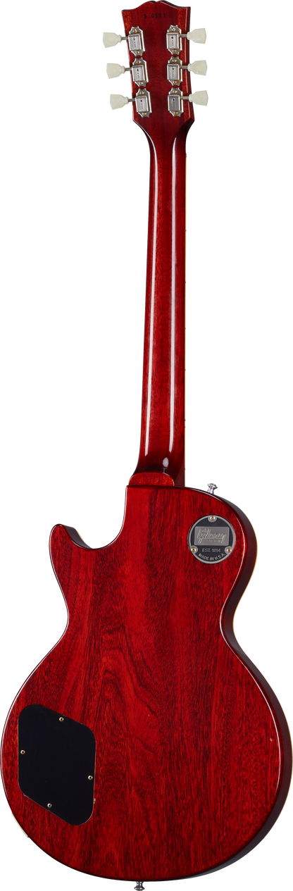 Back of Gibson Custom 1959 Les Paul Standard Reissue Murphy Lab Ultra Light Aged Factory Burst.