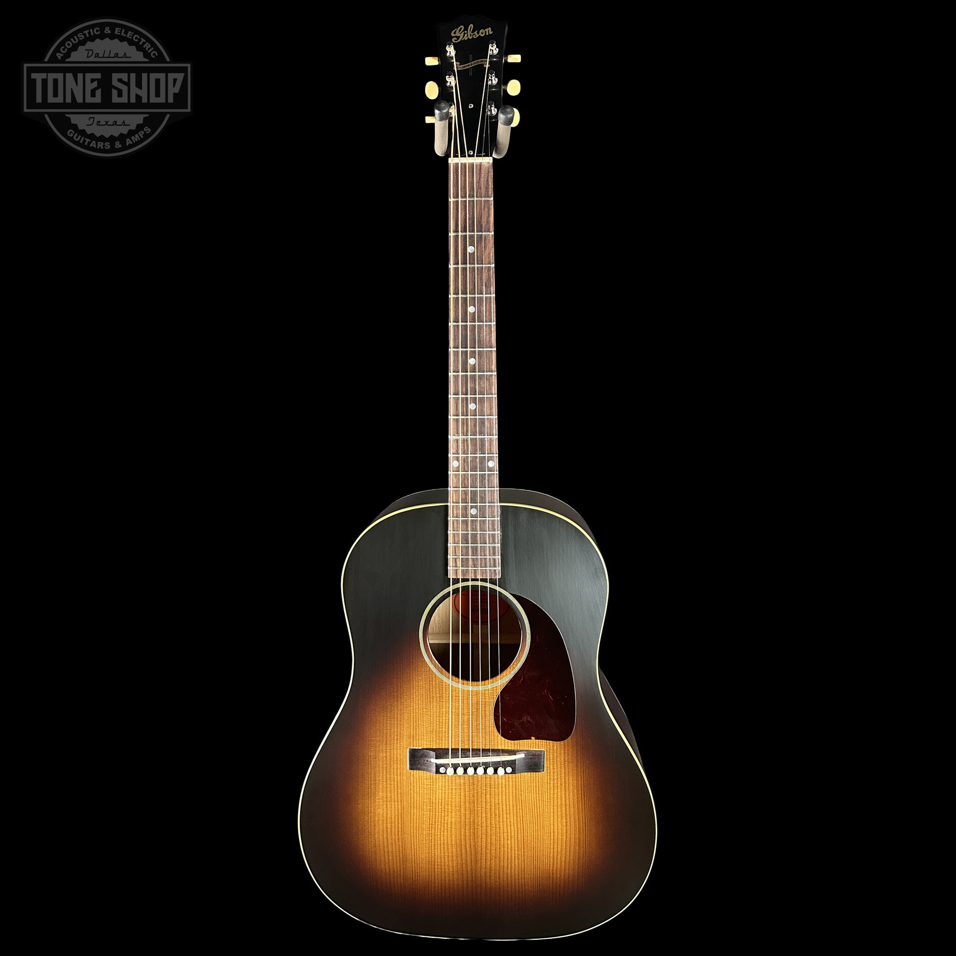 Full frontal of Gibson Custom Dealer Select 1942 J-45 Historic Sinker Mahogany 23205029.