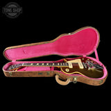 Gibson Custom Dealer Select 1956 Les Paul Chambered Double Gold Bigsby Ultra Light Aged 65400 in case.