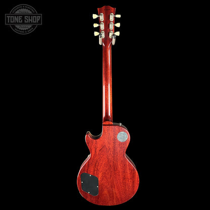 Back of Gibson Custom Dealer Select 1958 Les Paul Chambered Slow Iced Tea Fade VOS 84979.