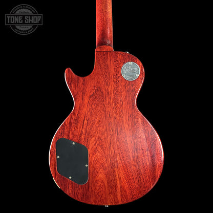 Back of Gibson Custom Dealer Select 1958 Les Paul Chambered Slow Iced Tea Fade VOS 84979 body.