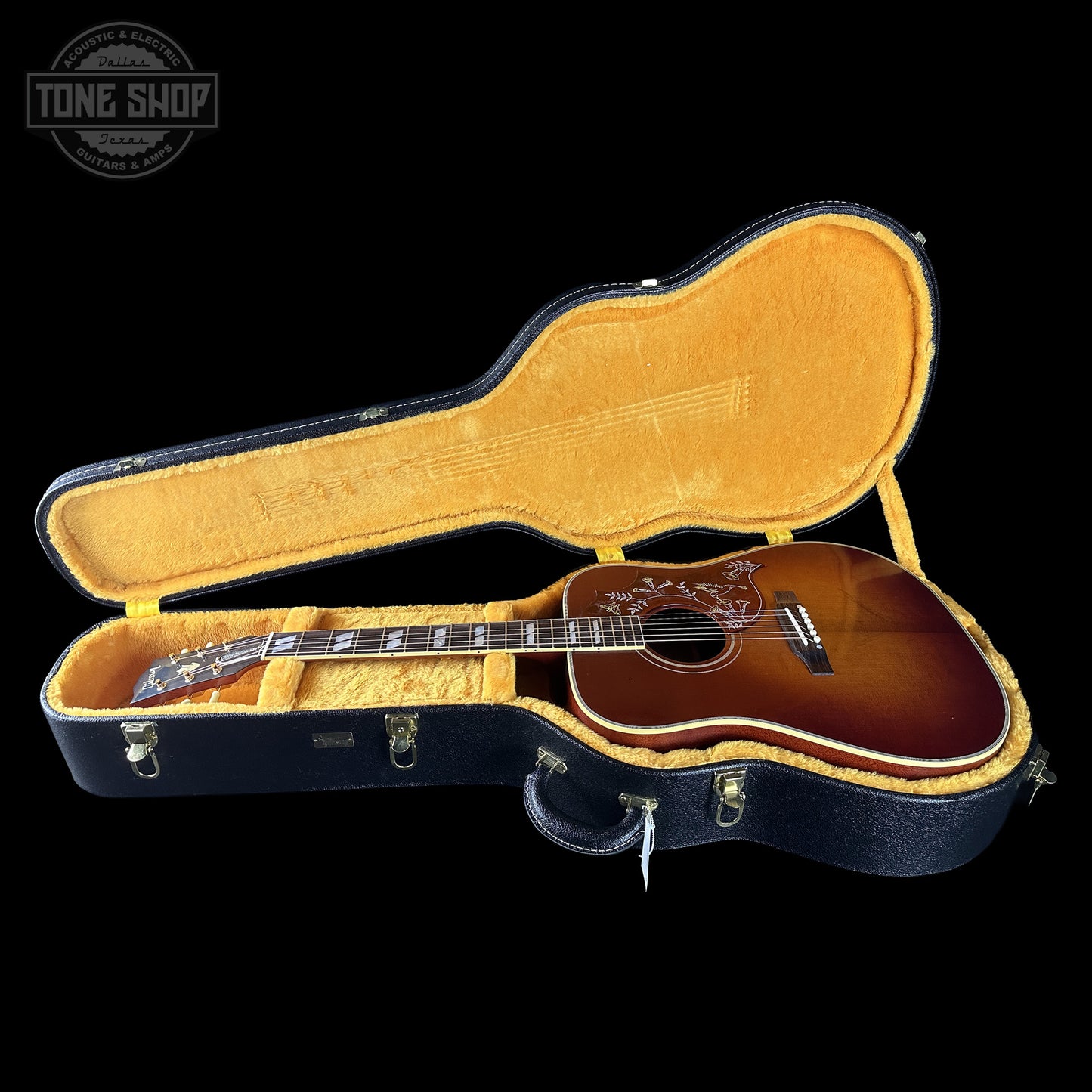 Gibson Custom Dealer Select 1960 Hummingbird Reissue Sinker Heritage Cherry Sunburst 23175199 in case.