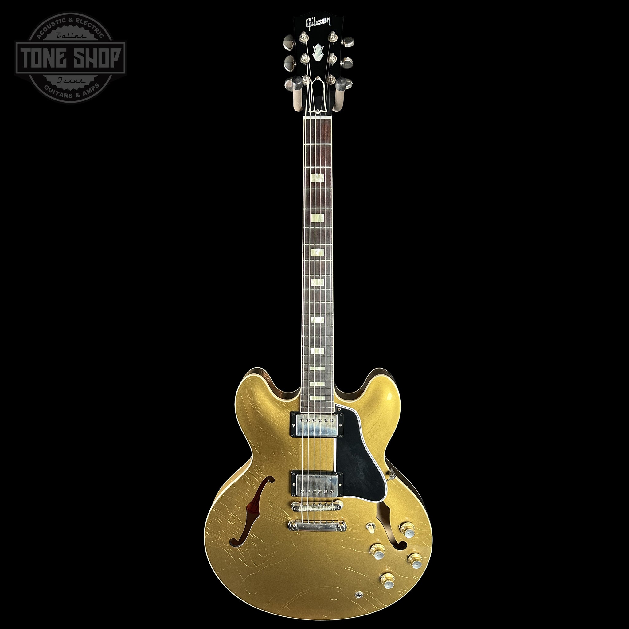 Gibson Custom Dealer Select 1964 ES-335 Double Gold w/Black