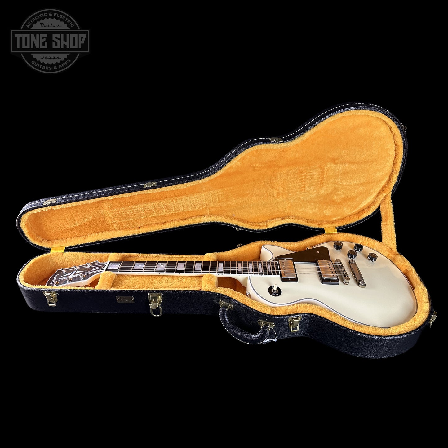 Gibson Custom Les Paul Custom Vintage White VOS CS503092 in case.
