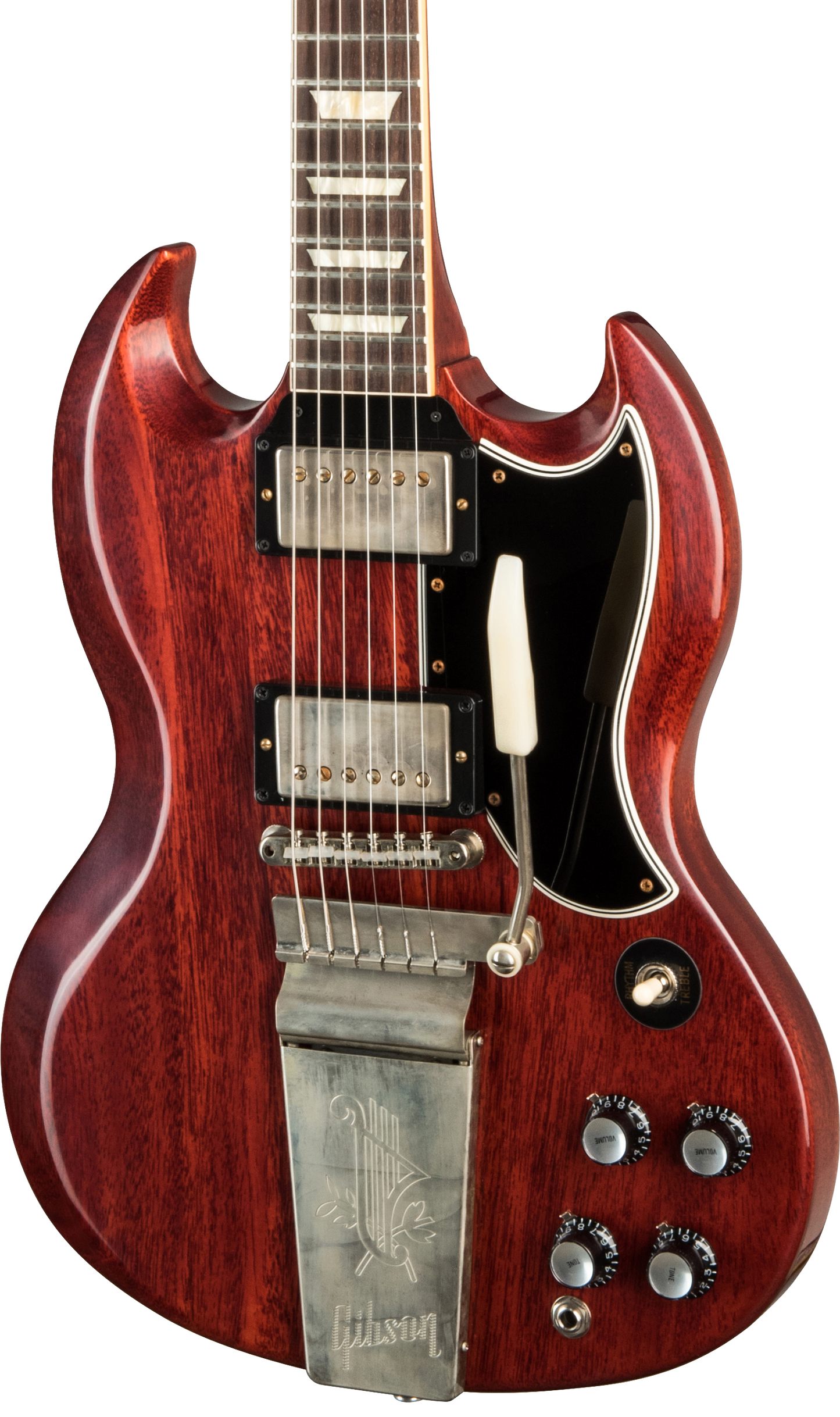 Gibson Custom Shop 1964 SG Standard Reissue w/Maestro Vibrola VOS Cherry Red w/case