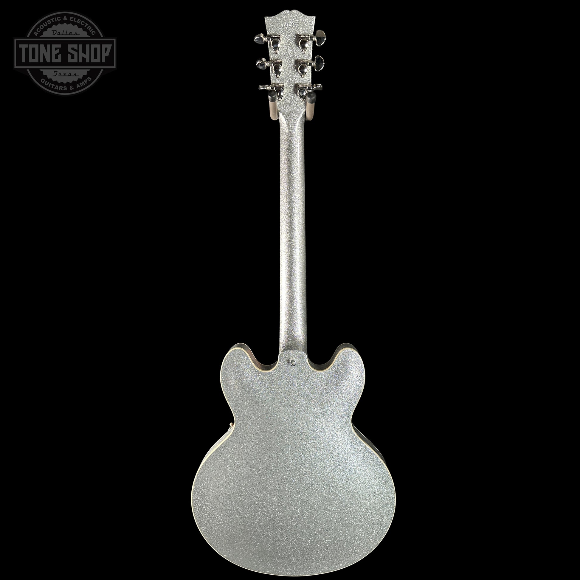 Back of Gibson Custom Shop Dealer Select 1964 ES-335 Patriot Sparkle 140413.