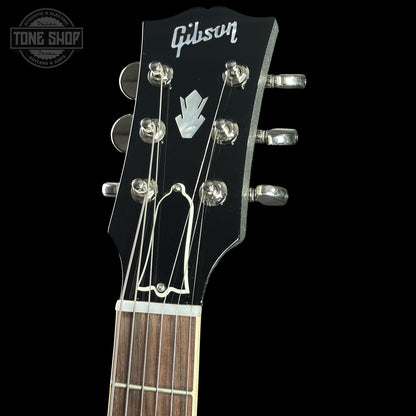 Headstock of Gibson Custom Shop Dealer Select 1964 ES-335 Patriot Sparkle 140413.
